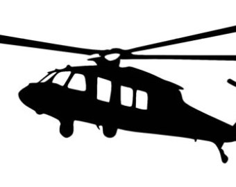 Black Hawk Helicopter Silhouette | Free download on ClipArtMag