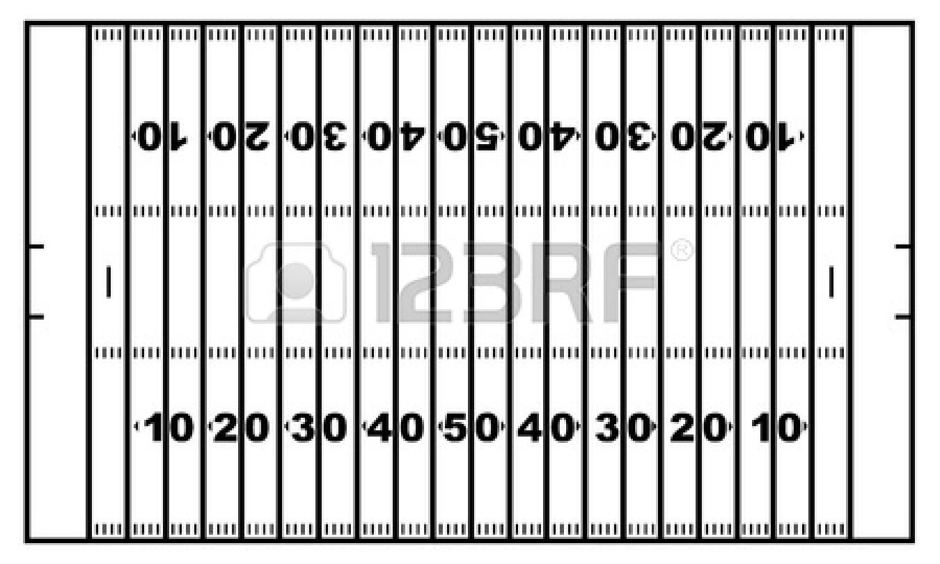 Blank Football Field Template Free download on ClipArtMag