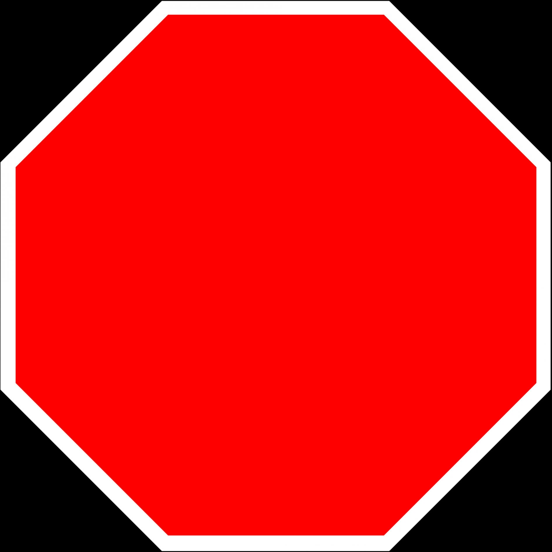 Printable Stop Sign Template