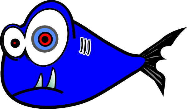 Blue Fish Clipart | Free download on ClipArtMag