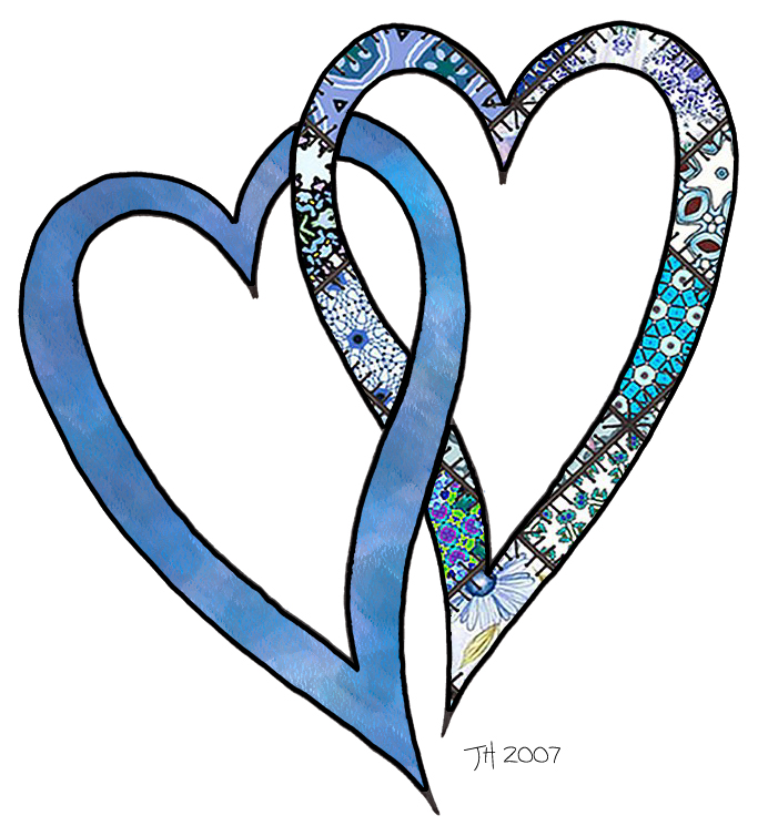 Blue Hearts Clipart | Free download on ClipArtMag