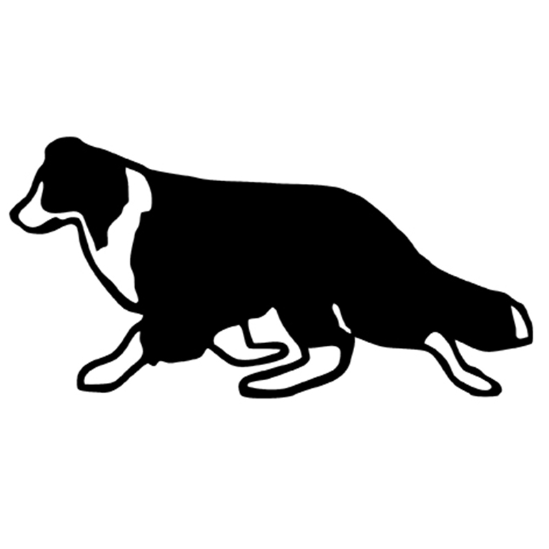 Border Collie Outline Free download on ClipArtMag