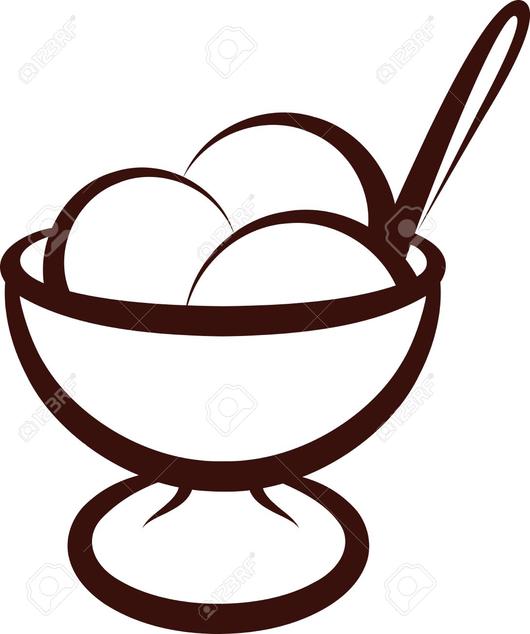 Bowl Of Ice Cream Clipart | Free download on ClipArtMag