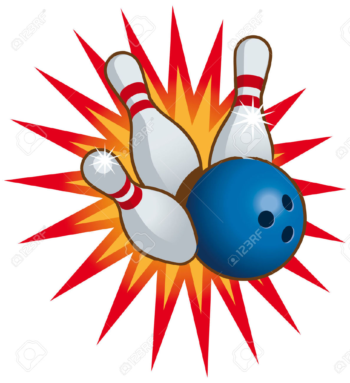 Bowling Clipart Free download on ClipArtMag