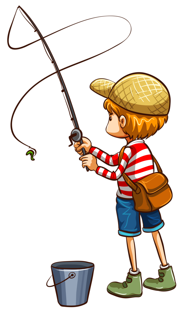 Boy Fishing Clipart | Free download on ClipArtMag