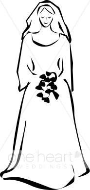 Bride Clipart Black And White | Free download on ClipArtMag