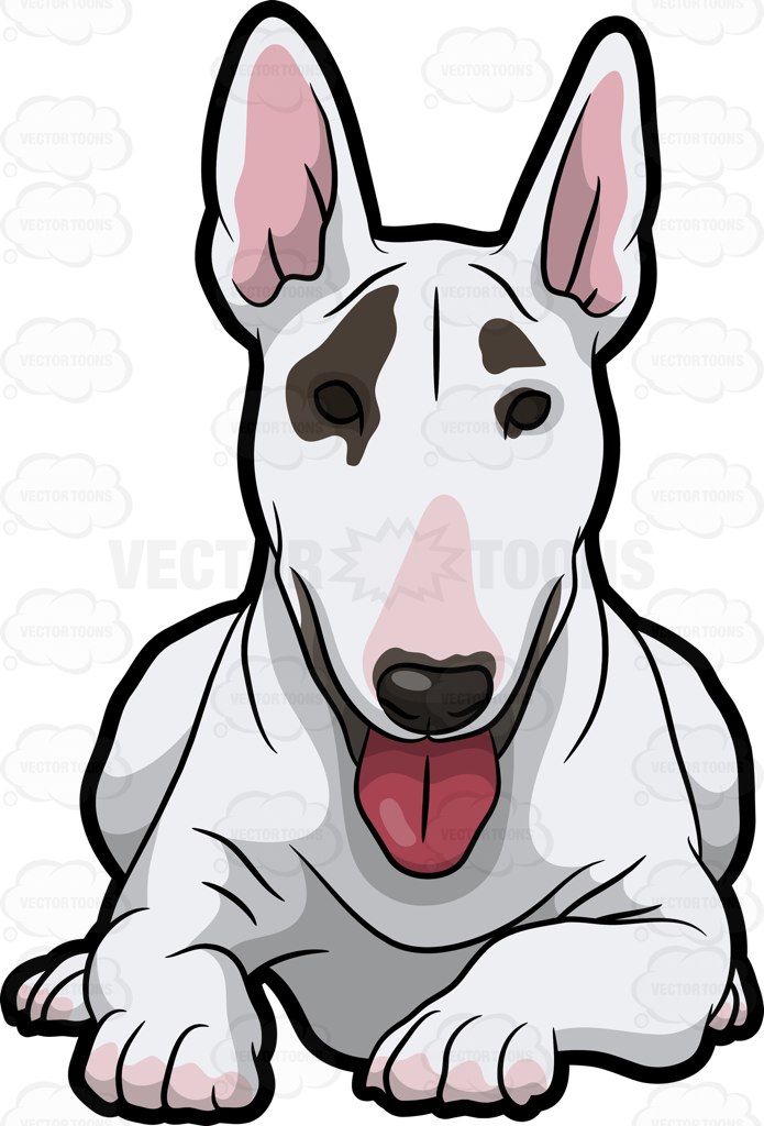 Bull Terrier Cartoon Clipart | Free download on ClipArtMag