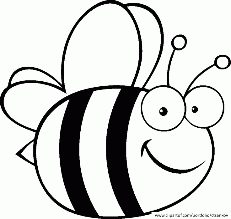 Bumble Bee Template Printable Clipart Free Download On ClipArtMag