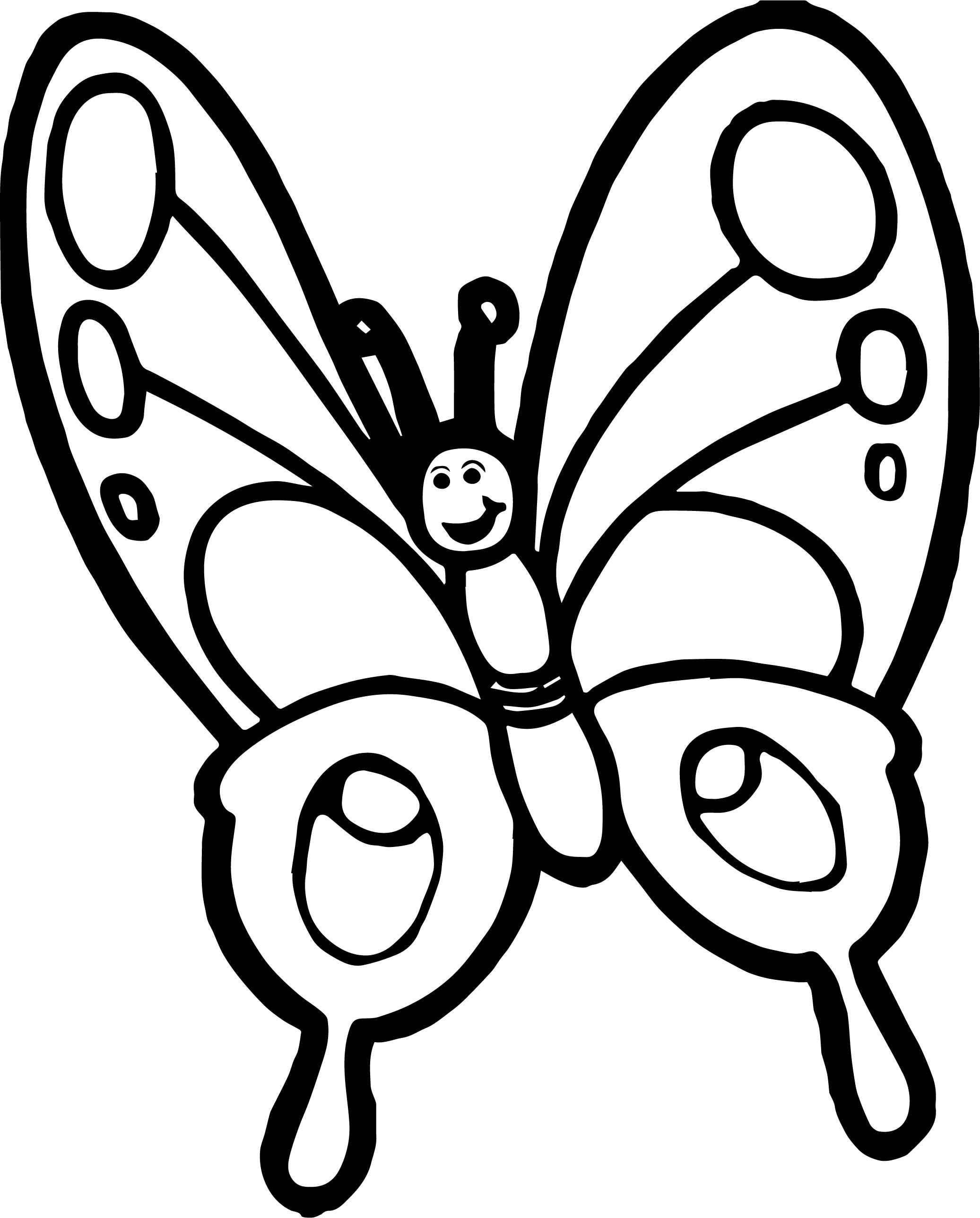 Butterfly Coloring Pages | Free download on ClipArtMag