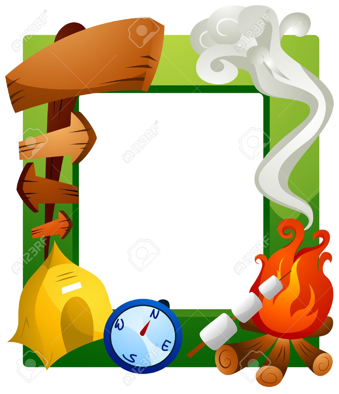 Camping Background Clipart | Free download on ClipArtMag