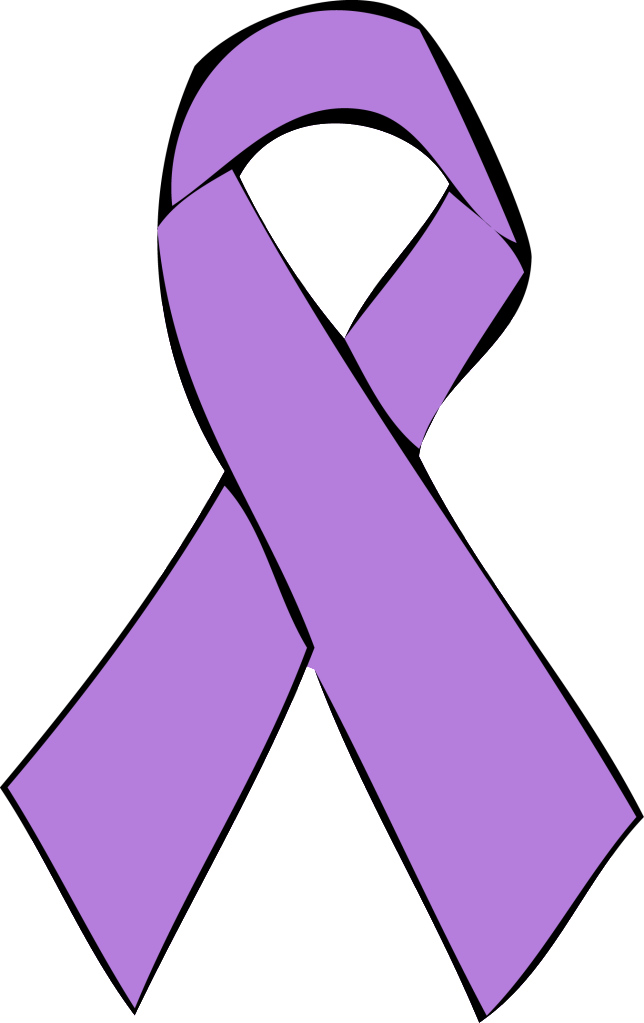 Cancer Ribbon Outline Free download on ClipArtMag