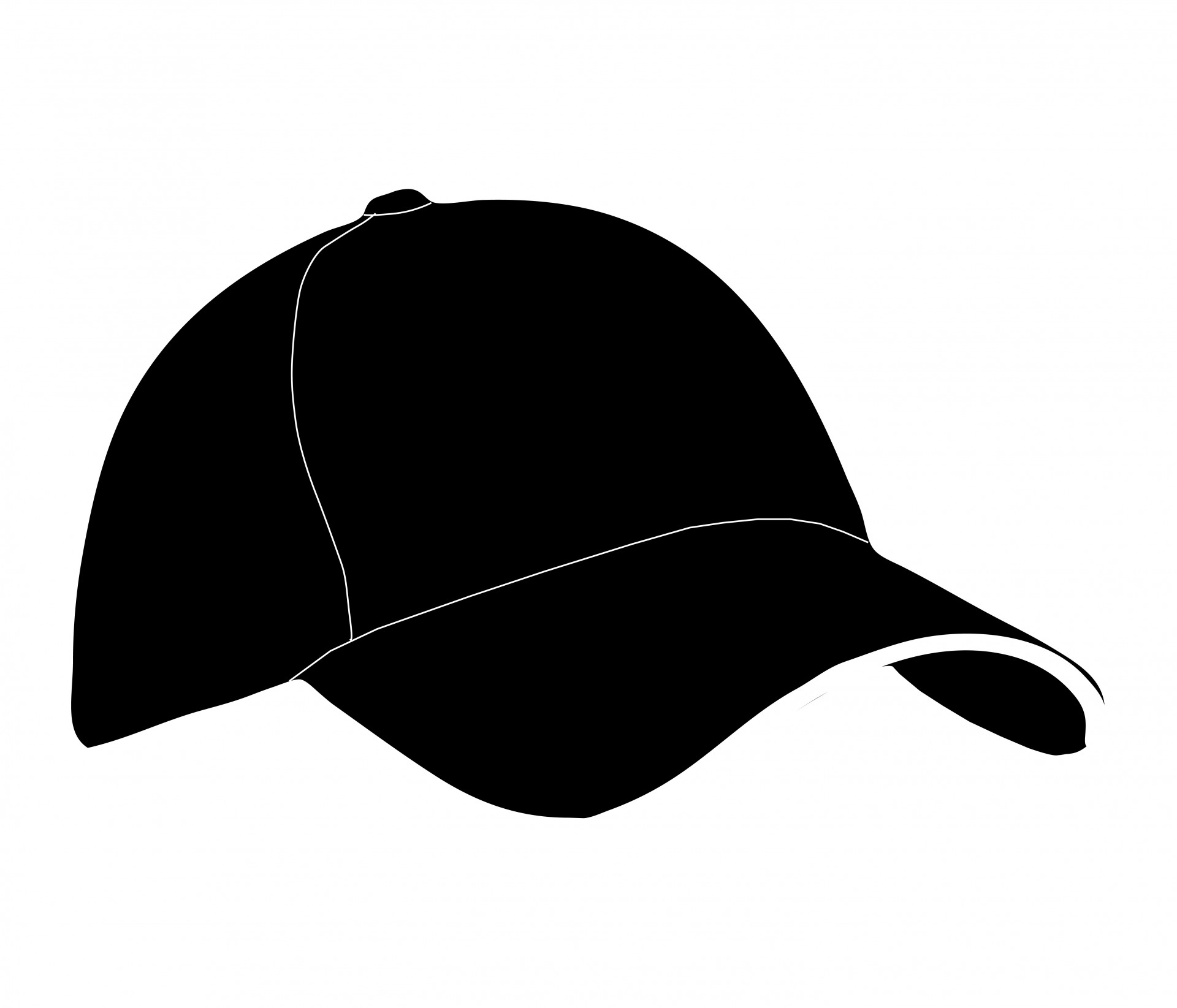 Cap Clipart Black And White Free download on ClipArtMag