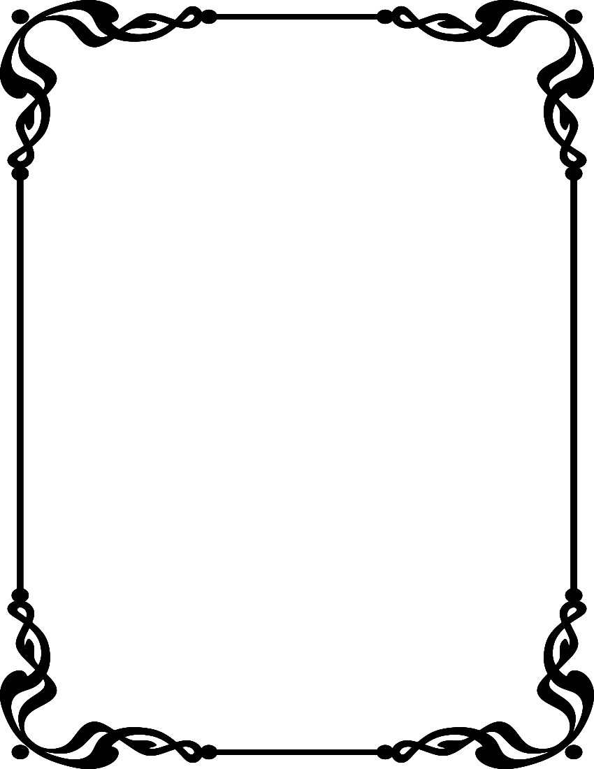 Card Corner Border Designs Clipart Free Download On Clipartmag