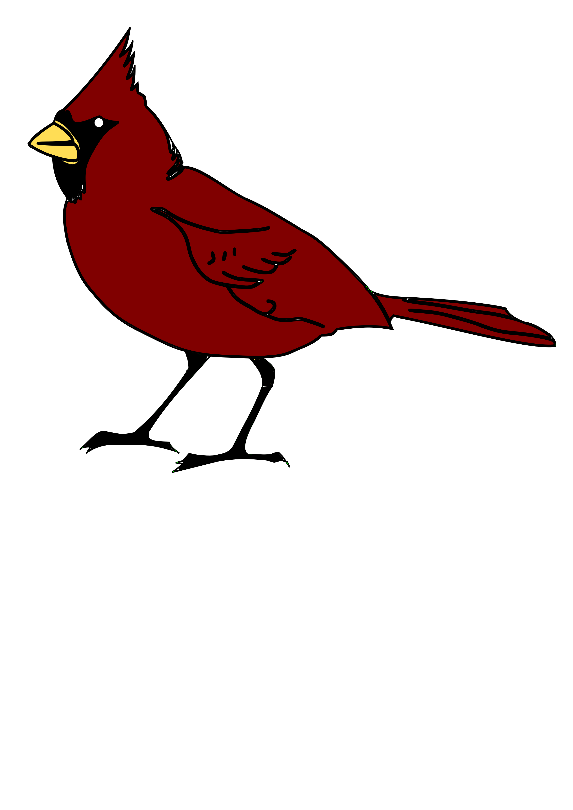 Cardinal Bird Logo | Free download on ClipArtMag