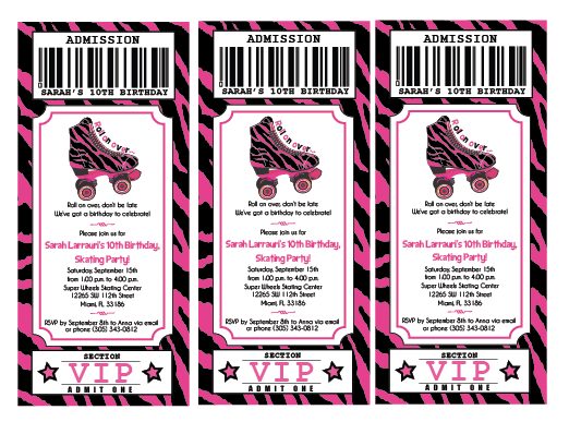 Carnival Ticket Invitation Template Free from clipartmag.com