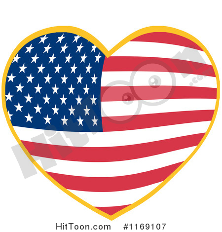 Cartoon American Flag Clipart | Free download on ClipArtMag