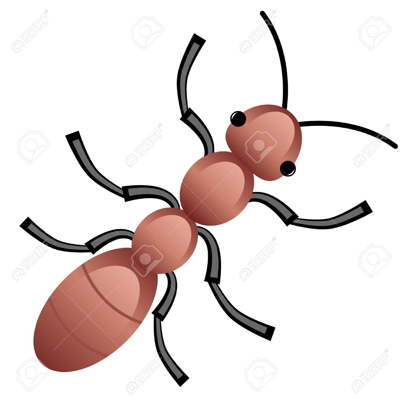 cartoon ants clipart