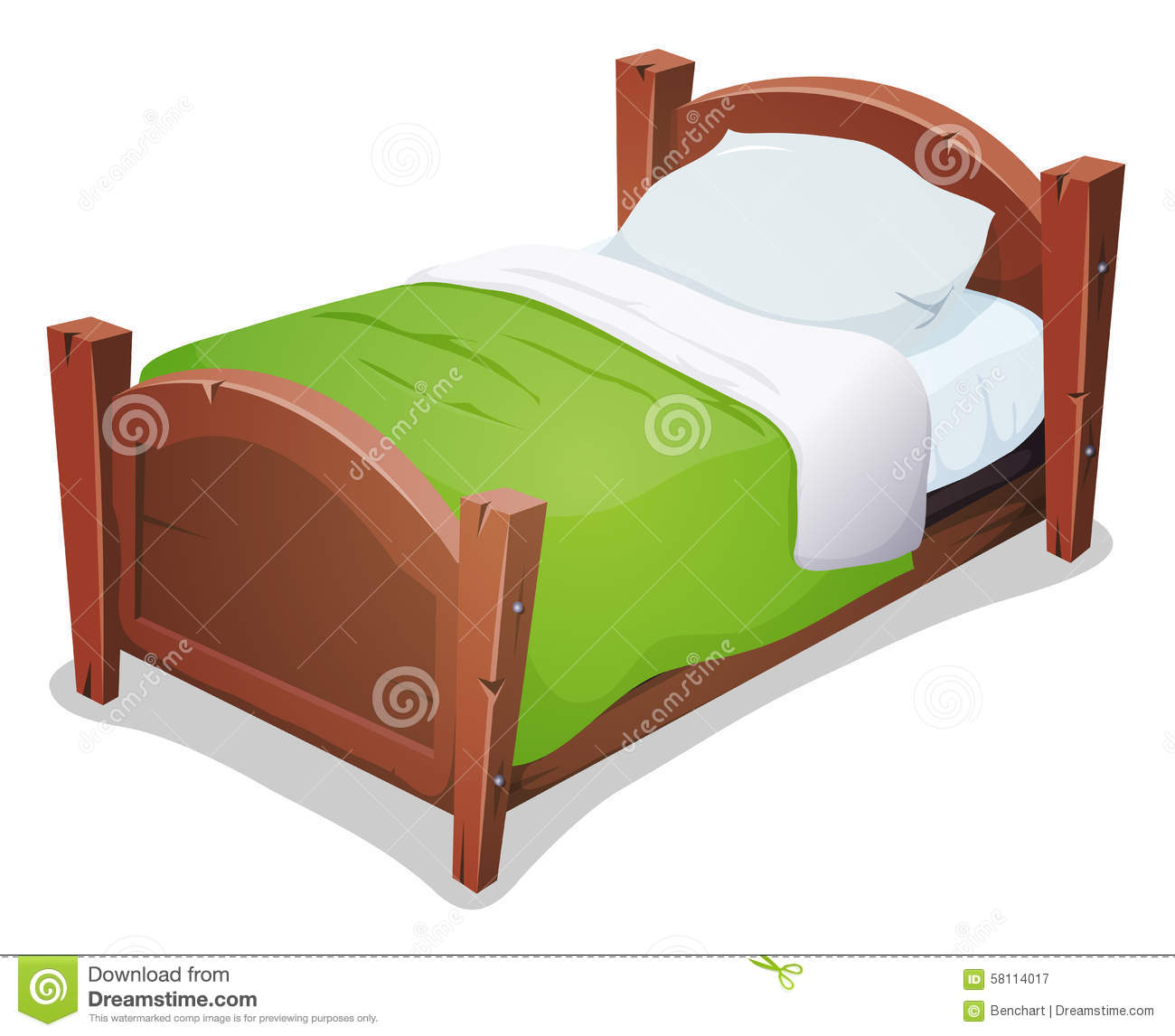 Cartoon Bed Clipart Free download on ClipArtMag