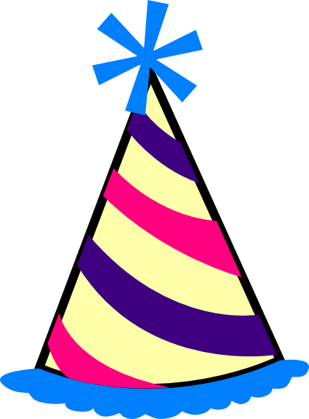 Cartoon Birthday Hat | Free download on ClipArtMag