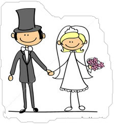 Cartoon Bride And Groom Clipart | Free download on ClipArtMag