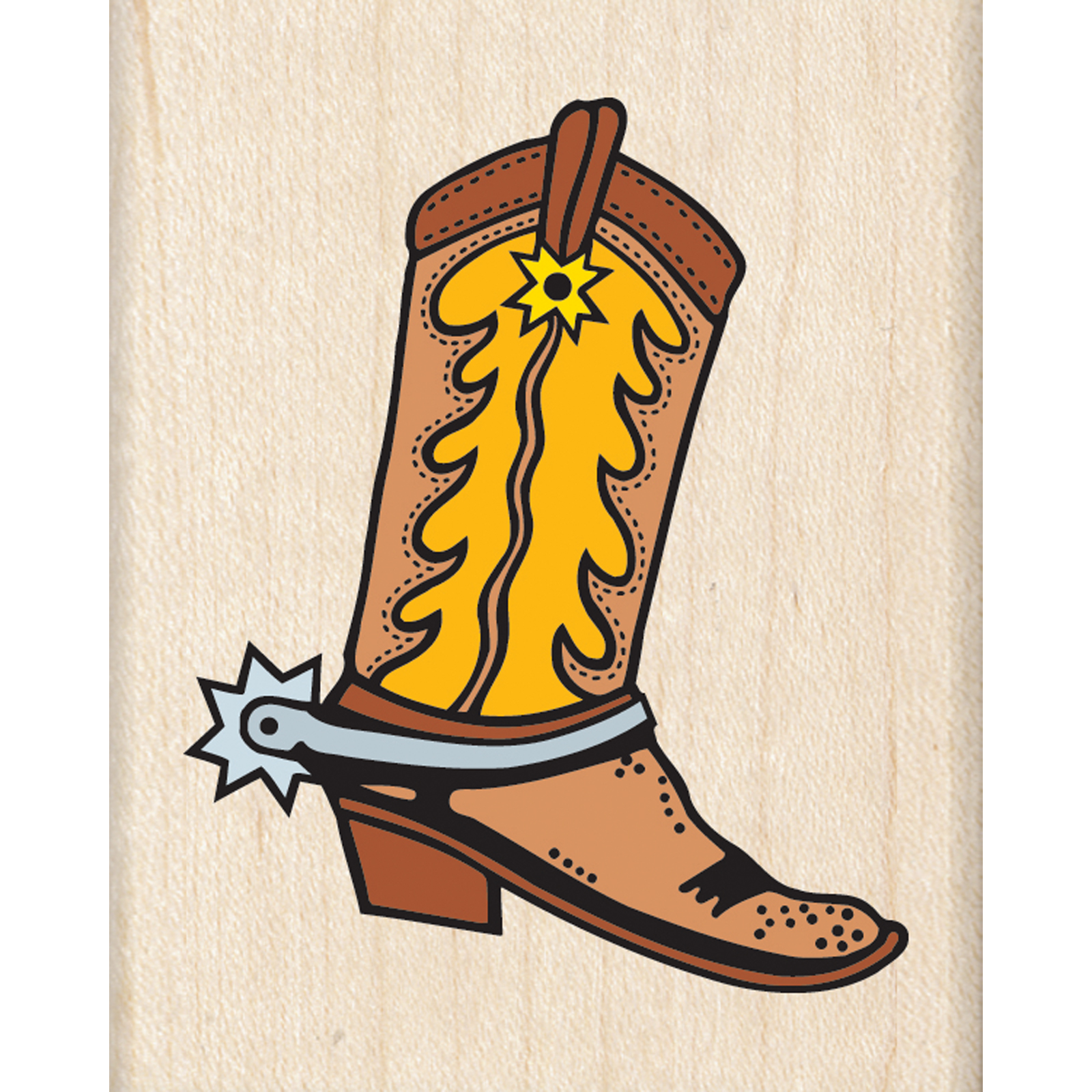 Cartoon Cowboy Boot Free download on ClipArtMag