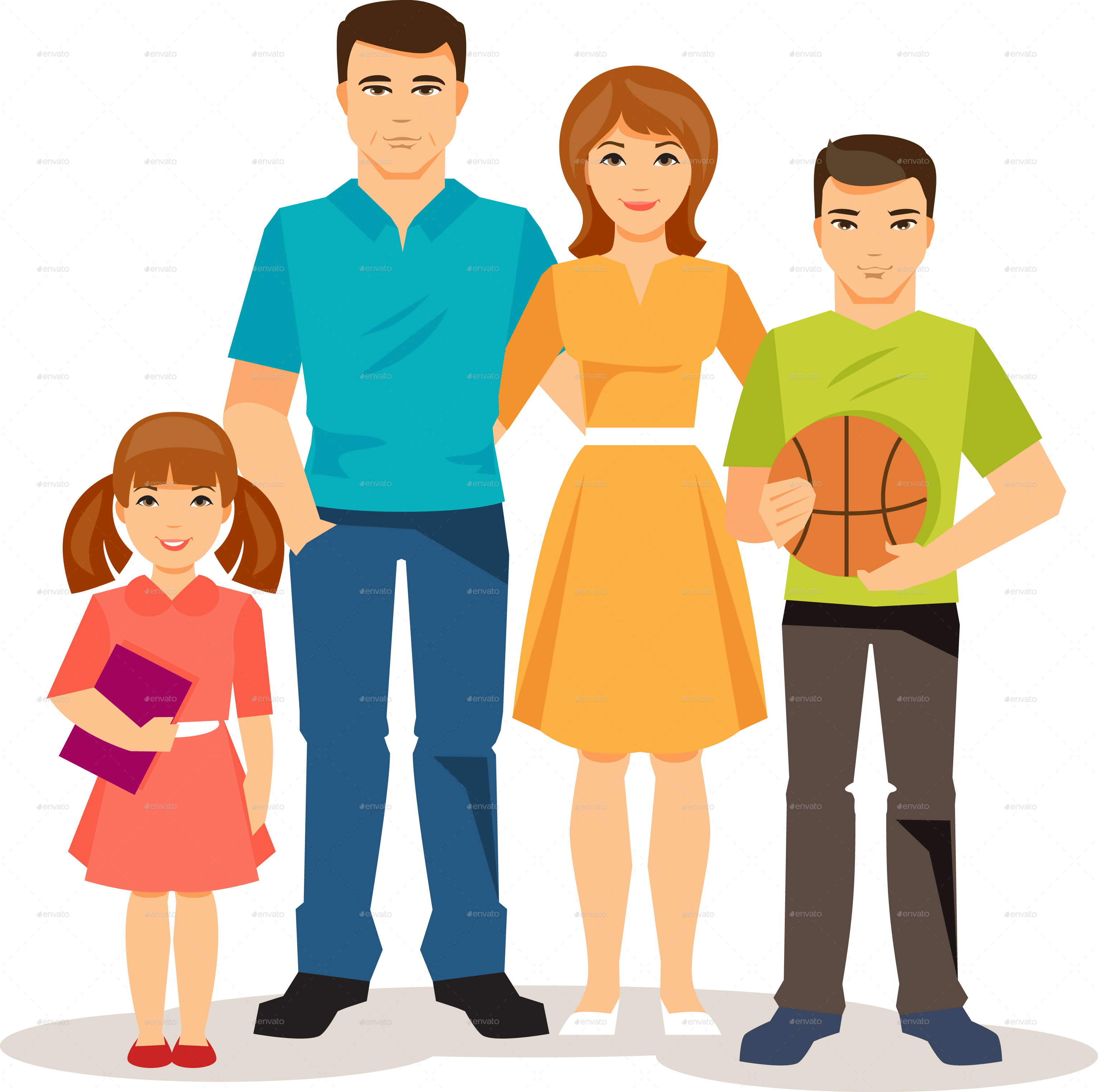 Cartoon Family Pictures Free download on ClipArtMag