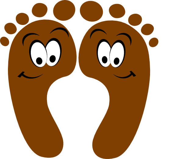 600x522 cartoon foot clipart kid 2