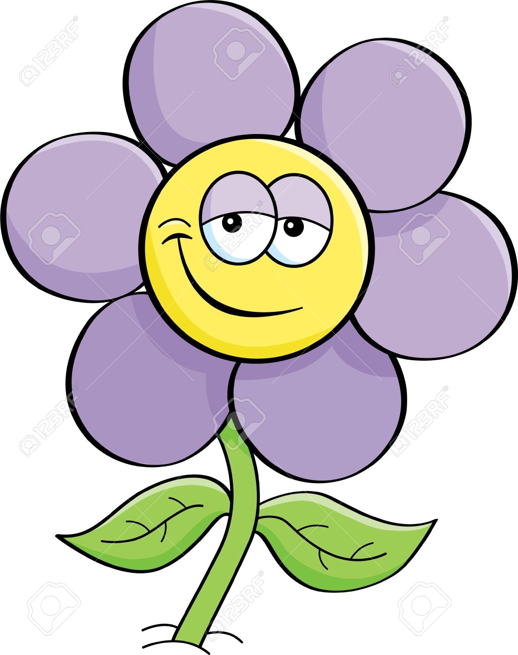 cartoon flower pictures