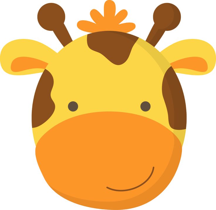 Cartoon Giraffe Face Clipart | Free download on ClipArtMag