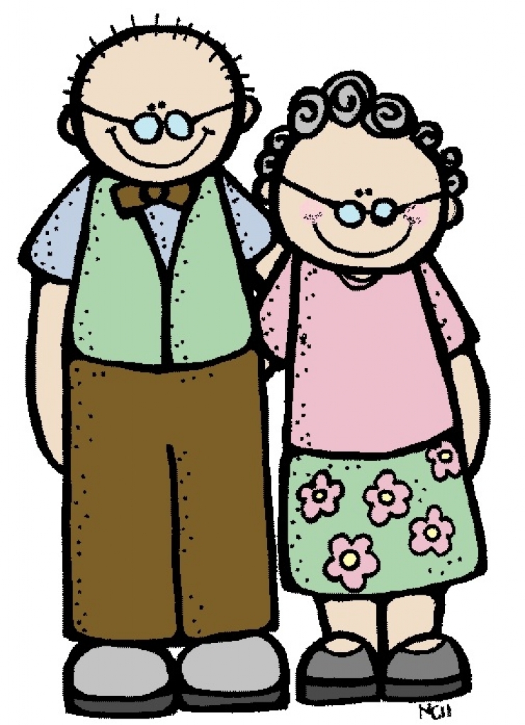 cartoon grandpa clipart