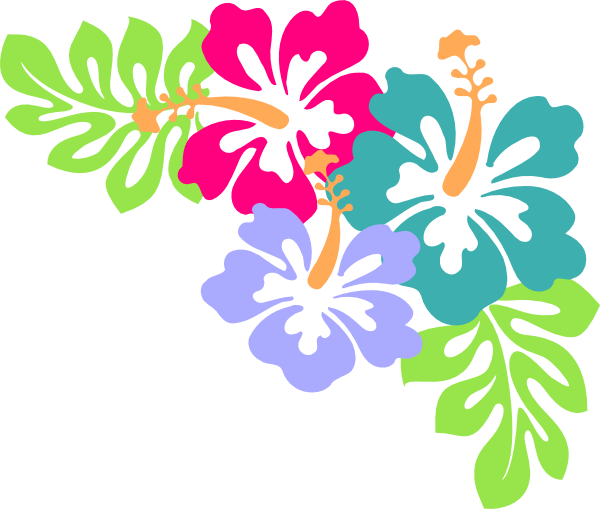Cartoon Hawaiian Flower Clipart | Free download on ClipArtMag