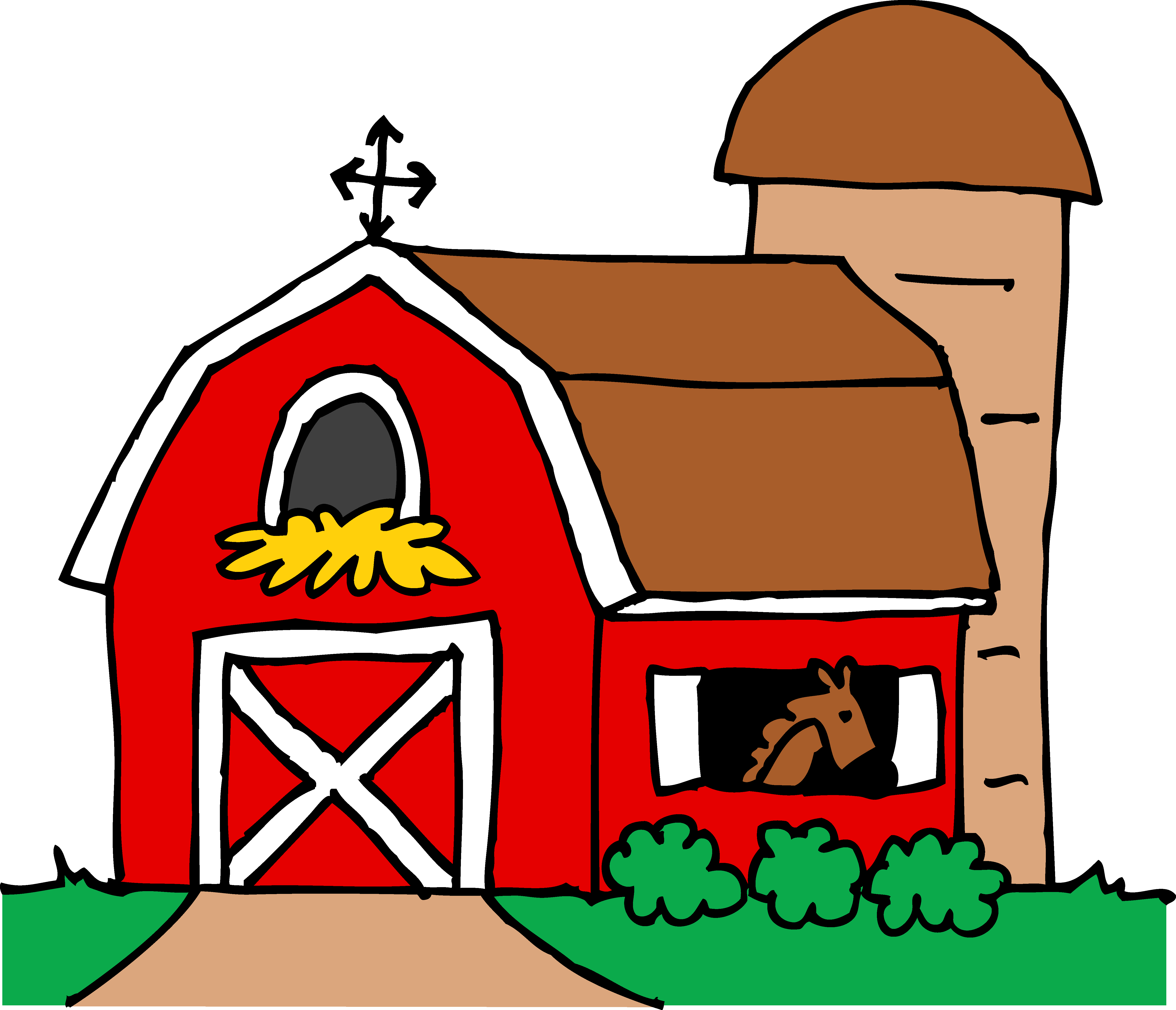 cartoon houses clipart