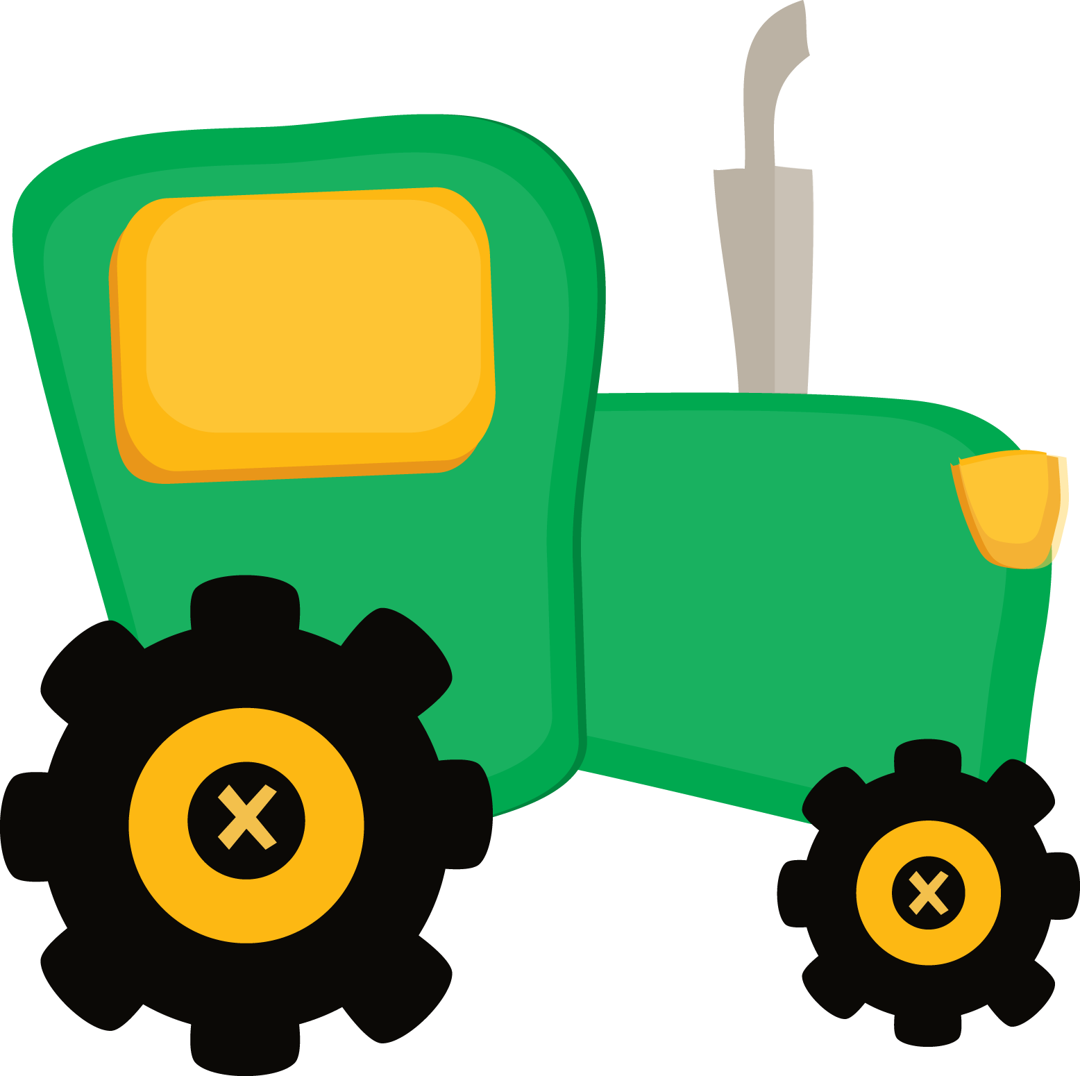 Cartoon John Deere Tractor Clipart Free download on ClipArtMag