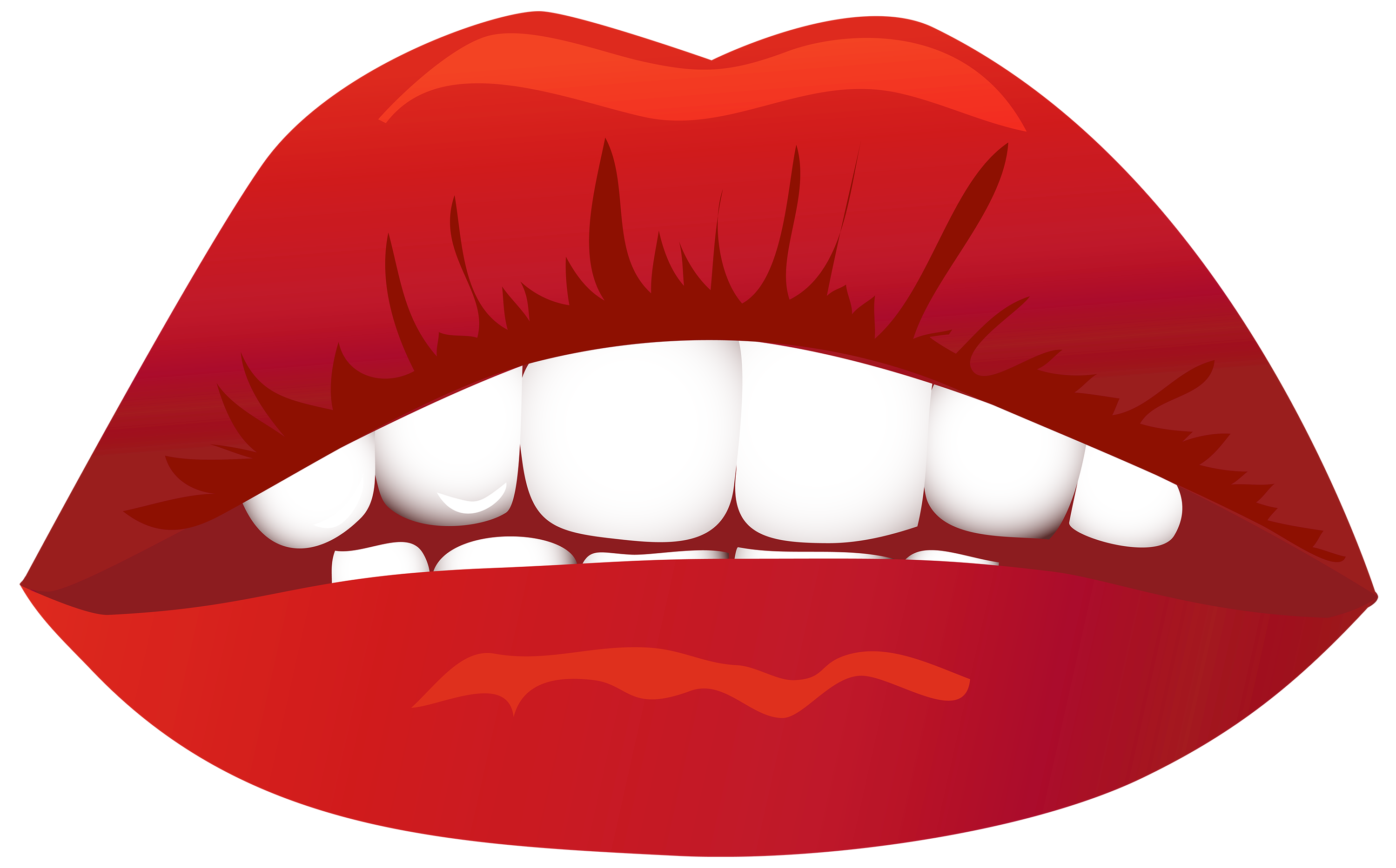 Cartoon Kissy Lips Clipart | Free download on ClipArtMag