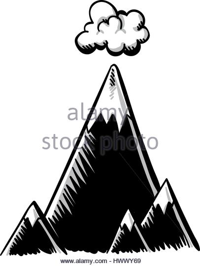 Collection of Mountain range clipart | Free download best Mountain