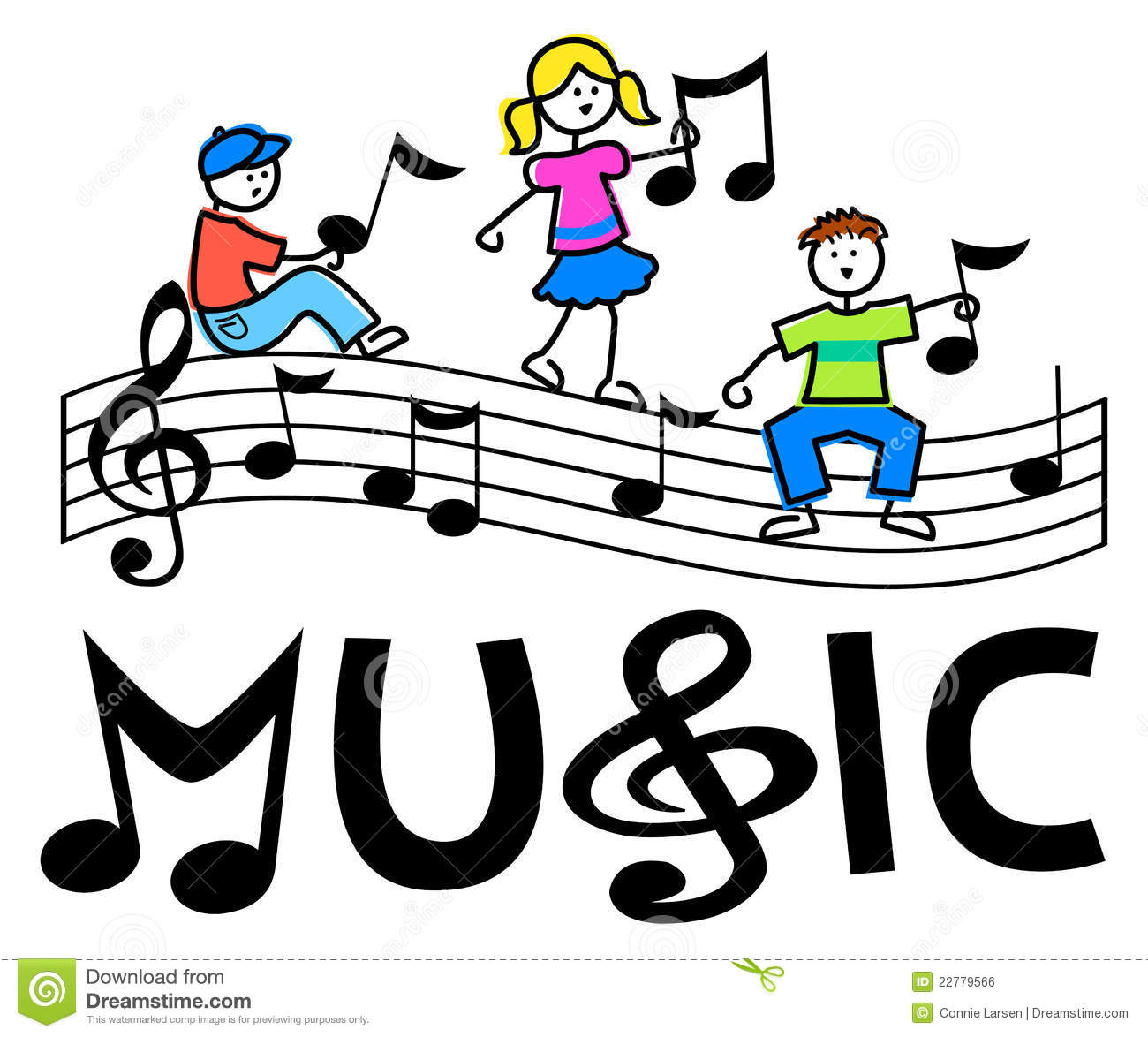 Cartoon Music Notes Clipart | Free download on ClipArtMag