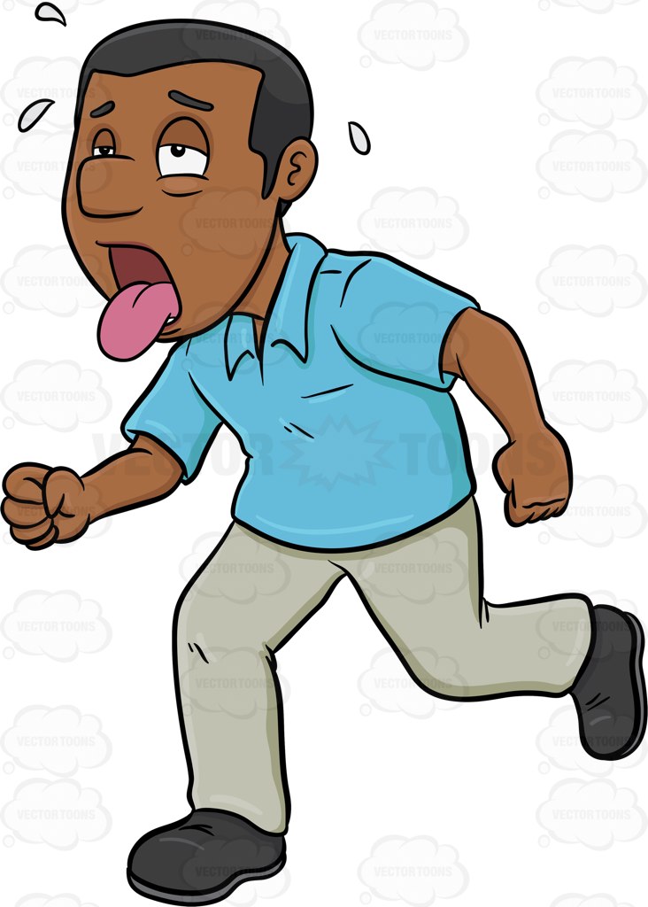 Cartoon Person Running Clipart | Free download on ClipArtMag