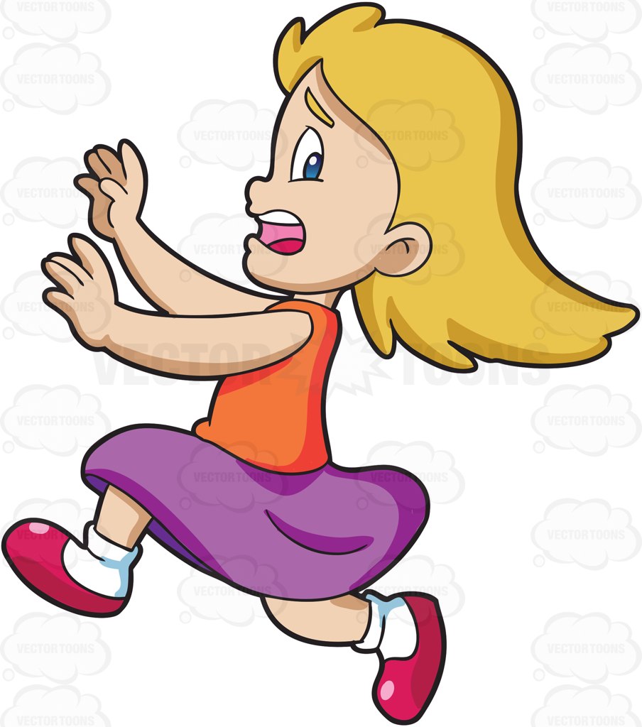 Cartoon Person Running Clipart | Free download on ClipArtMag