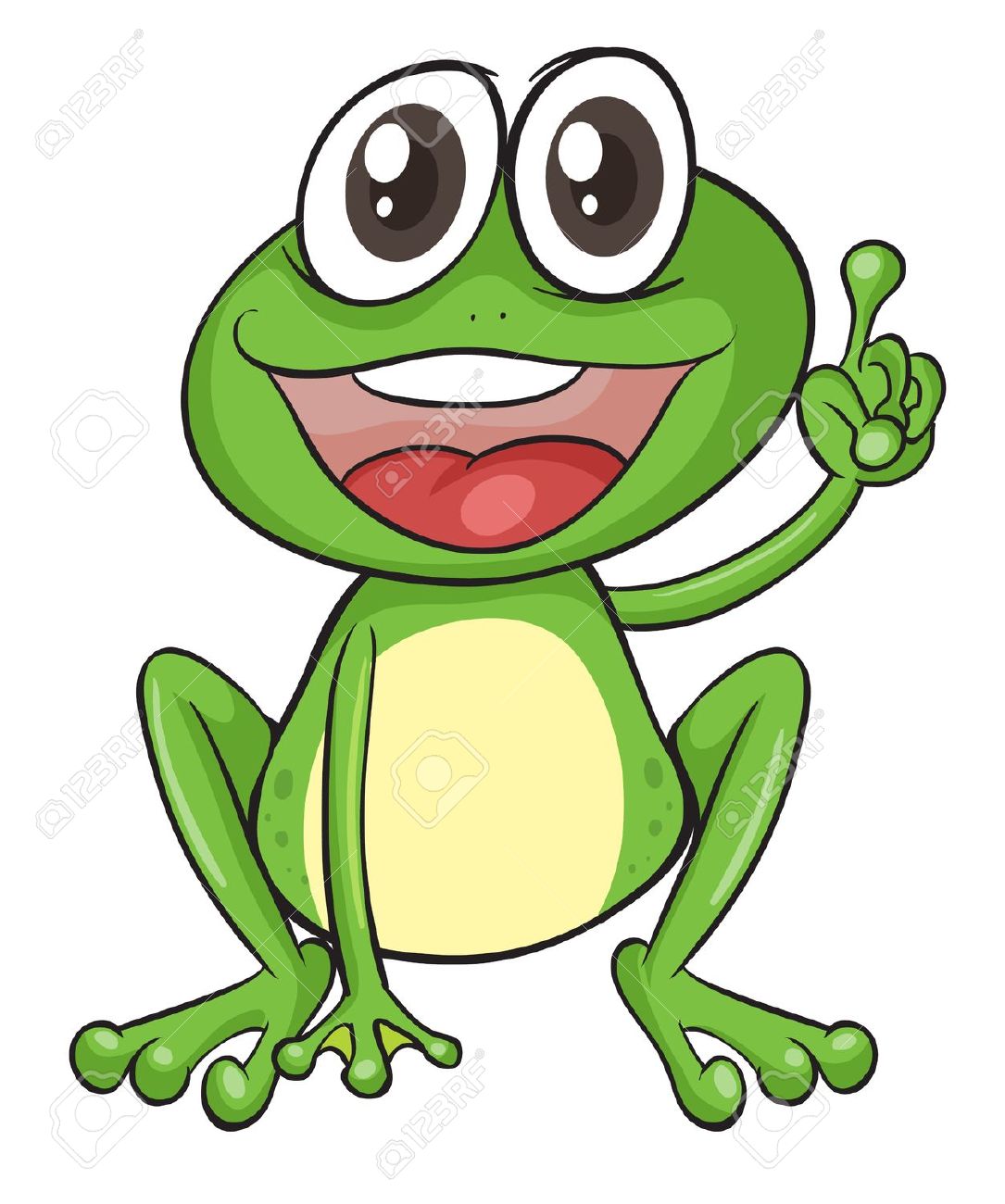 Cartoon Pic Of Green Tree Frog Clipart | Free download on ...