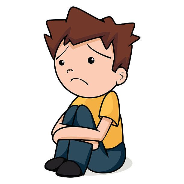 Cartoon Picture Of A Sad Person | Free download on ClipArtMag