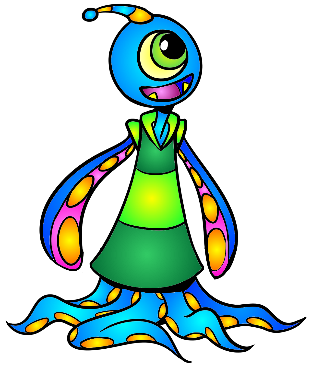 Cartoon Pictures Of Aliens | Free download on ClipArtMag