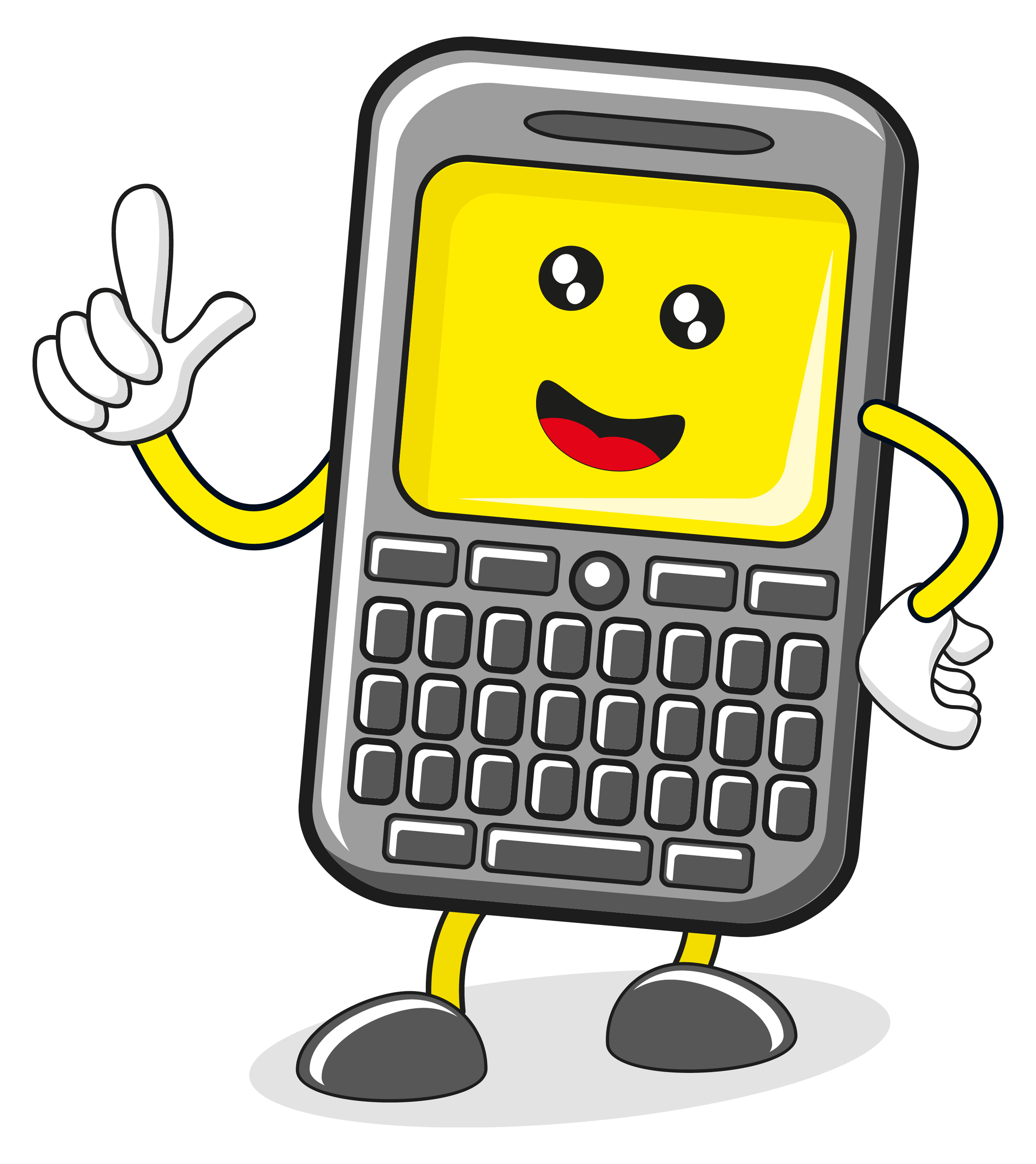 Free Cell Phone Images Clip Art / Mobile Phone Vector Clipart image