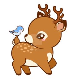 Cartoon Pictures Of Deer | Free download on ClipArtMag