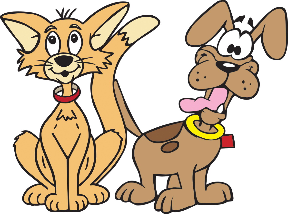 Cartoon Pictures Of Dogs And Cats Free download on