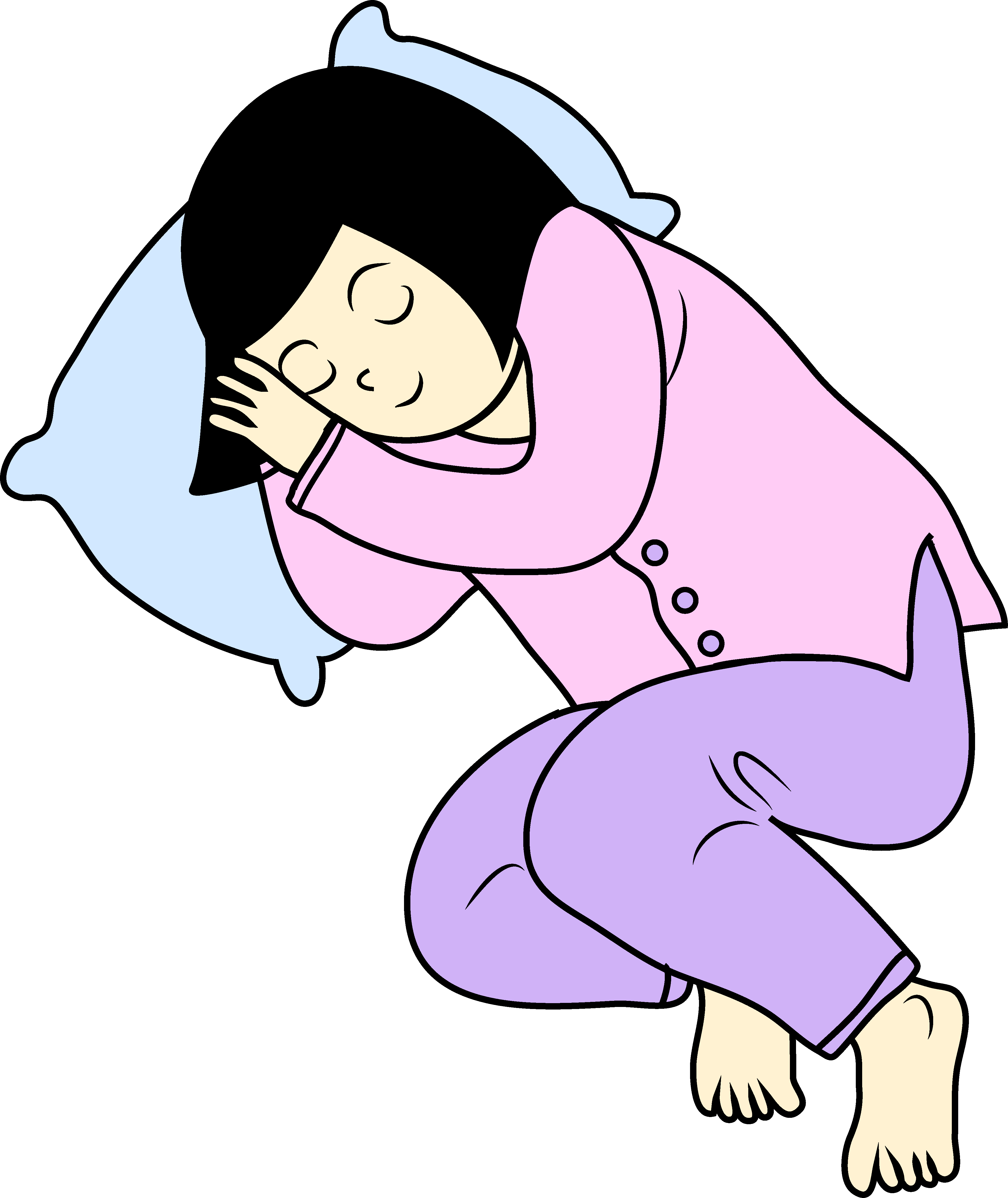 Sleep View Sleeping Person Cartoon Png Png
