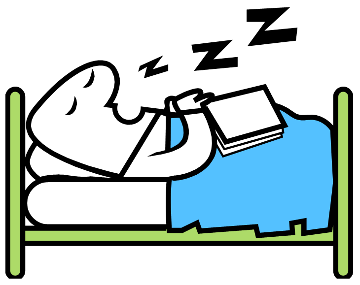 Cartoon Pictures Of People Sleeping | Free download on ClipArtMag