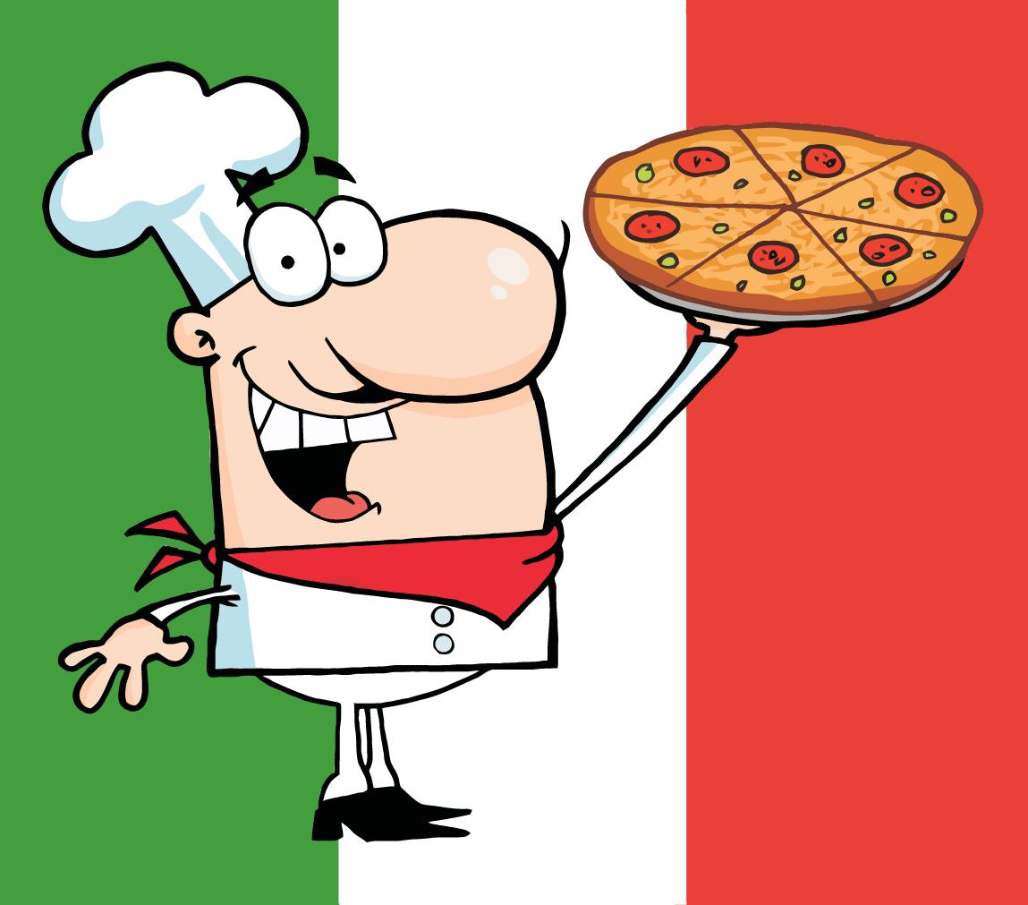 Cartoon Pizza Man Clipart Free download on ClipArtMag
