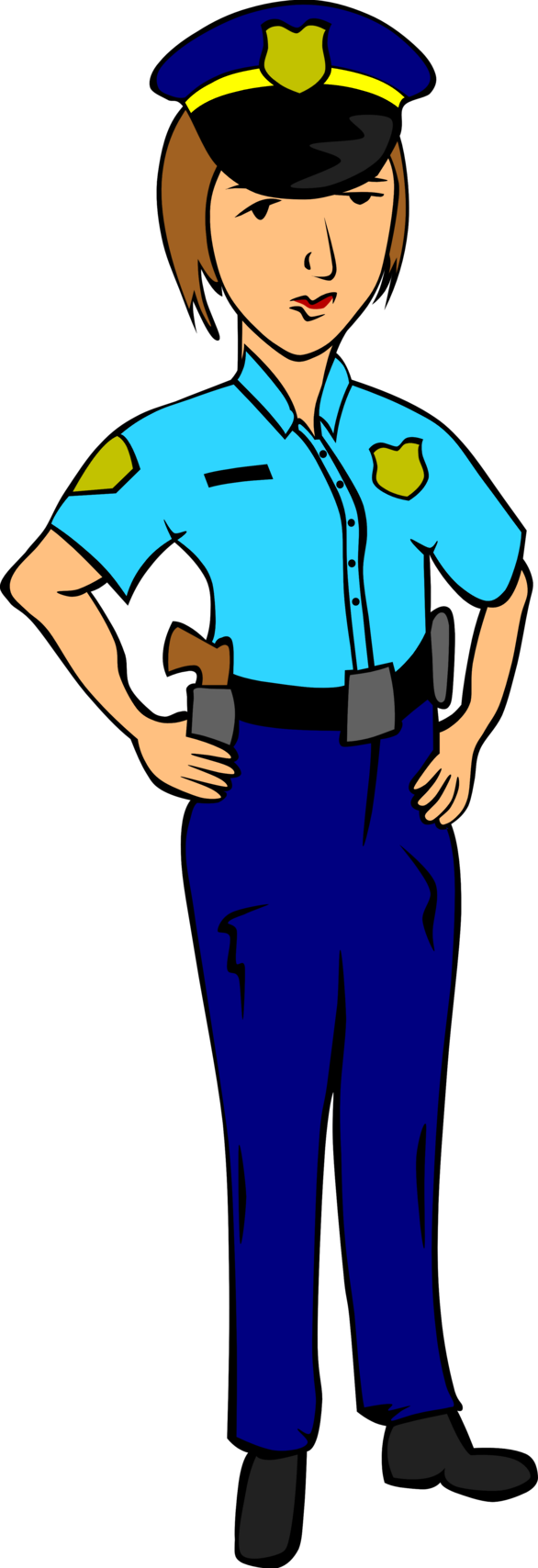 Cartoon Police Officer Clipart Free download on ClipArtMag