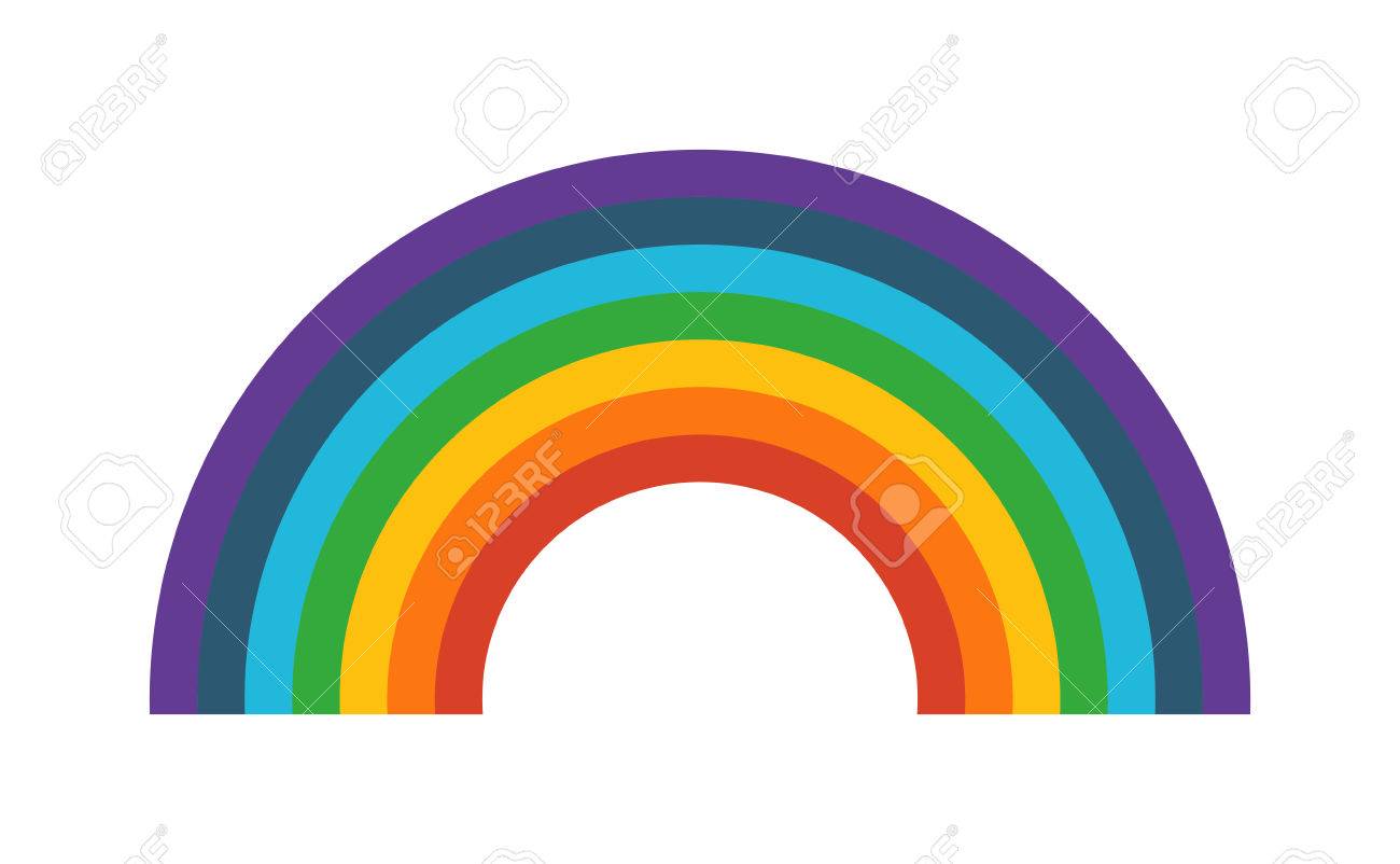 cartoon rainbow images
