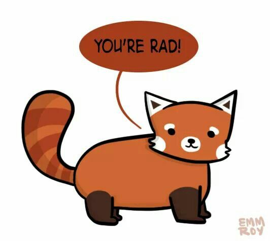 Cartoon Red Panda | Free download on ClipArtMag